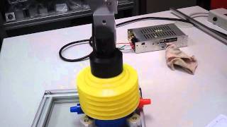 MTL- Lung Simulator with motor drive control.