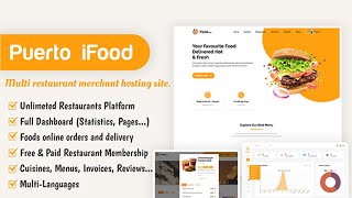 1) (Installation) Puerto iFood - multi restaurant merchant hosting site