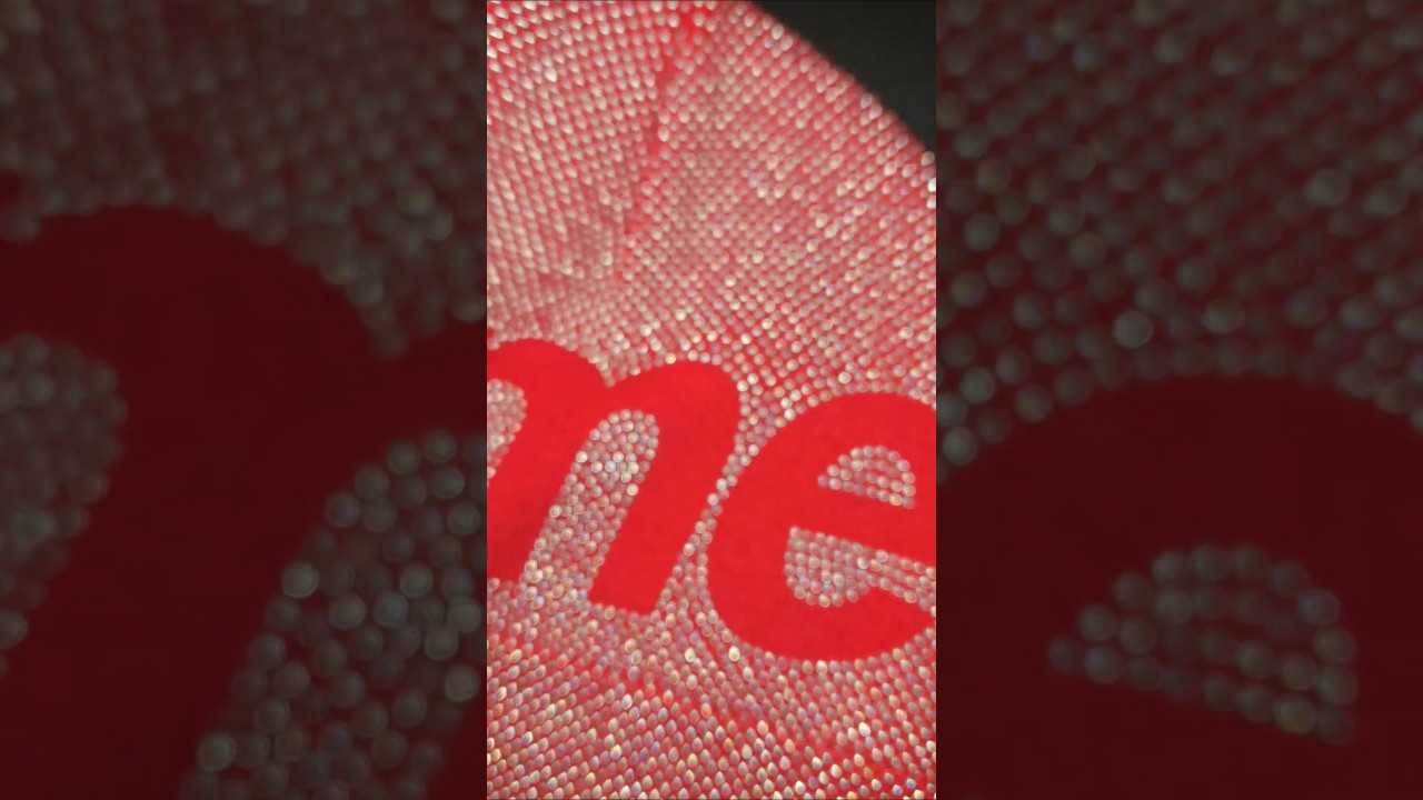 Supreme "Studded Knockout" Big Logo Beanie 