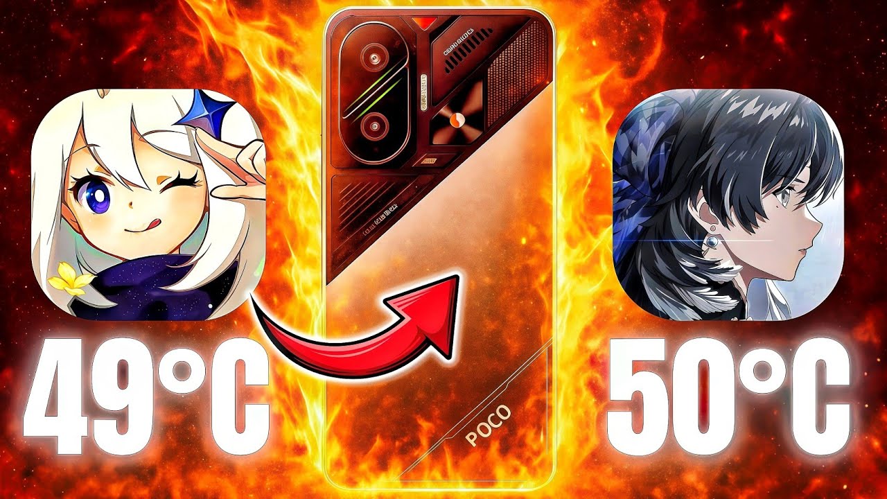 Poco F7 ESQUENTANDO igual TORRADEIRA Em JOGOS Pesados!