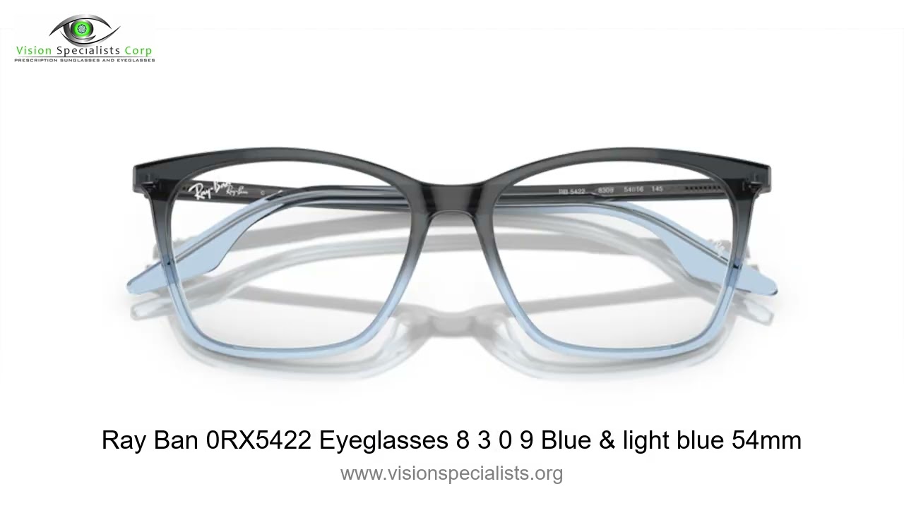 Ray Ban 0RX5422 Eyeglasses 8 3 0 9 Blue & light blue 54mm