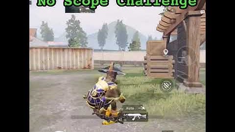 🛑 No Scope Challenge🔥 👀 💀 | Shorts Gaming | #shorts #battlegroundsmobileindia #bgmi #pubgmobile