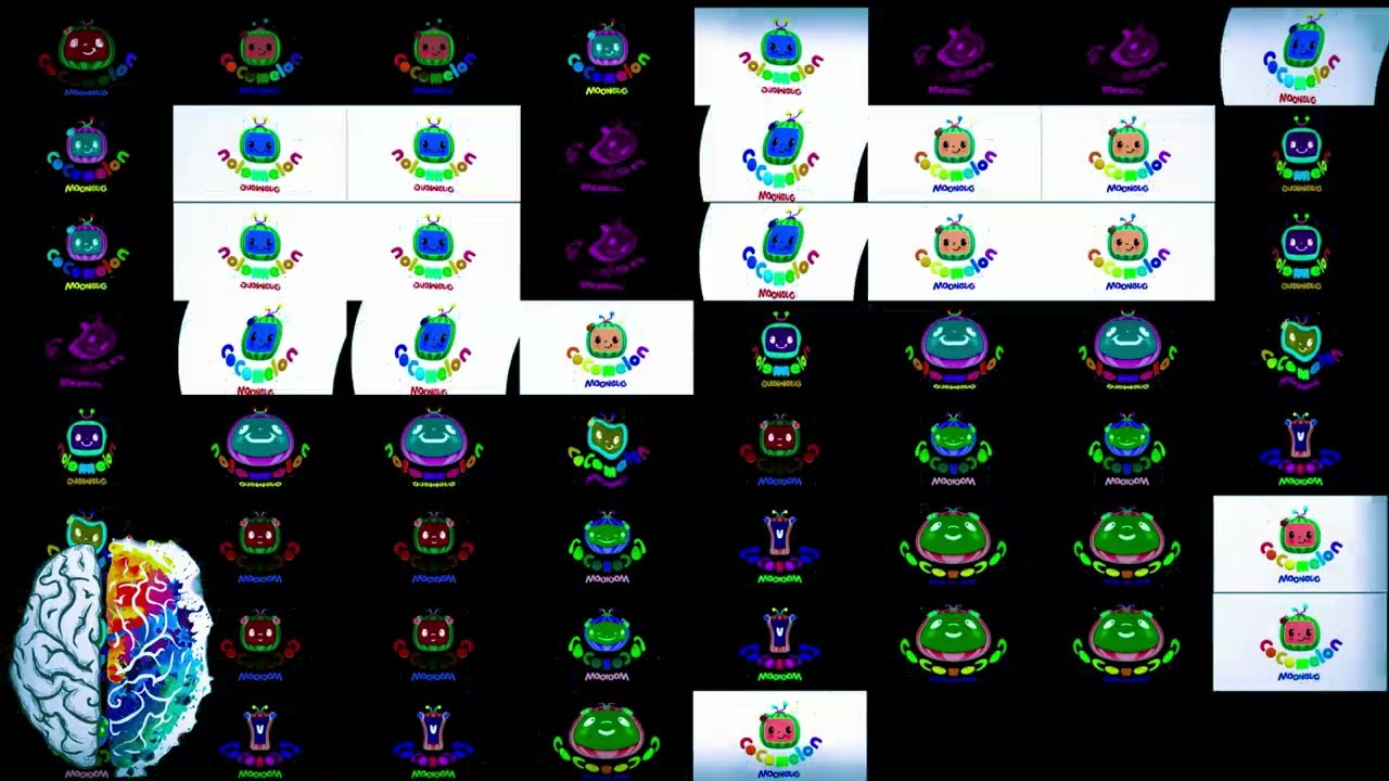 MOST VIEWED Cocomelon Outro Logo Effects Combined And Reversed l Short Version 4 (2025) *Not Synced*