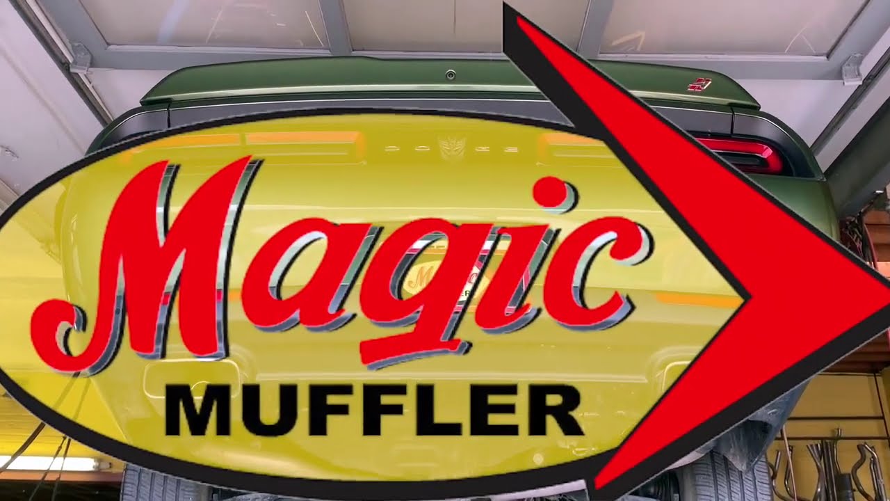 2018 Dodge Challenger GT V6 feat Dual MagnaFlow 4' Comp Spec Mufflers