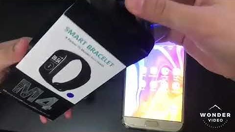 How to setup M4 smart bracelet 2019 step by step in 3 minutes 😎