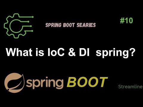 What is IoC and Dependency Injection in spring ?