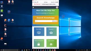 Cherwell Service Management Mobile Interface