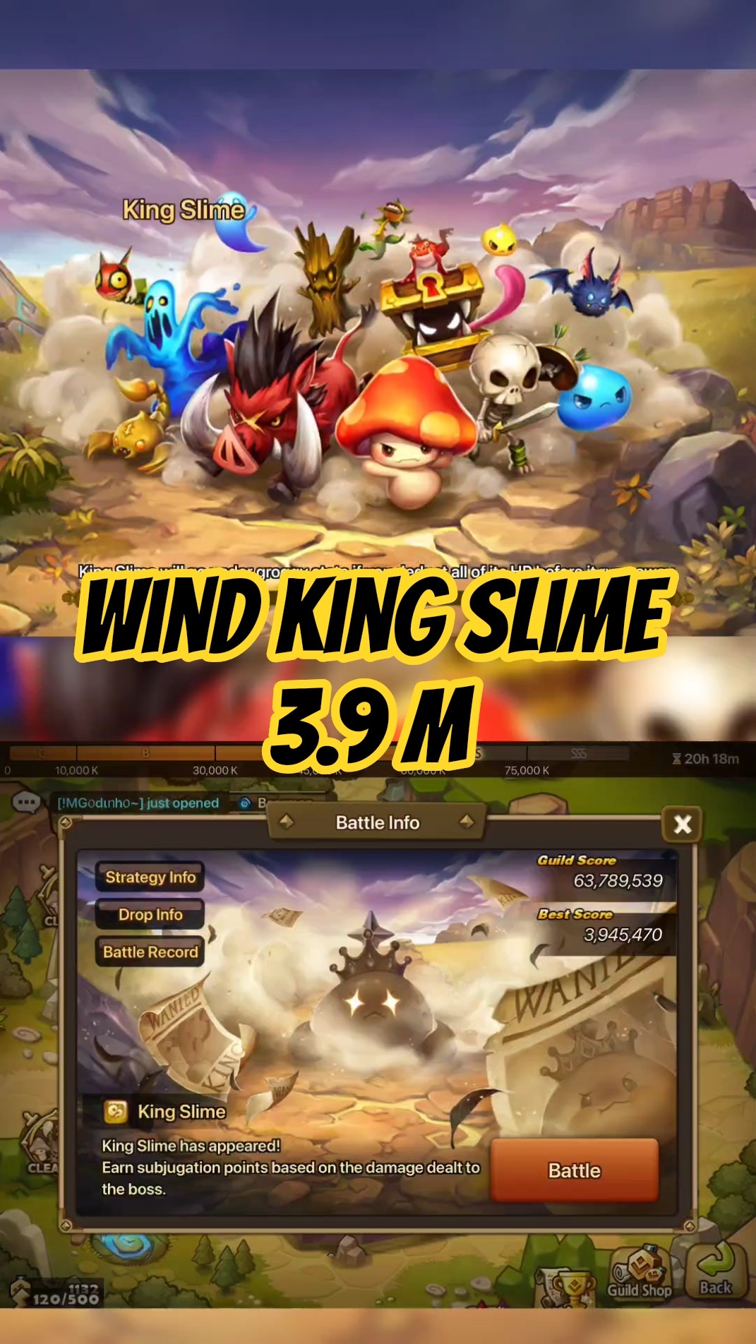 3.9 M not bad #summonerswar #com2us #king #slime #monster