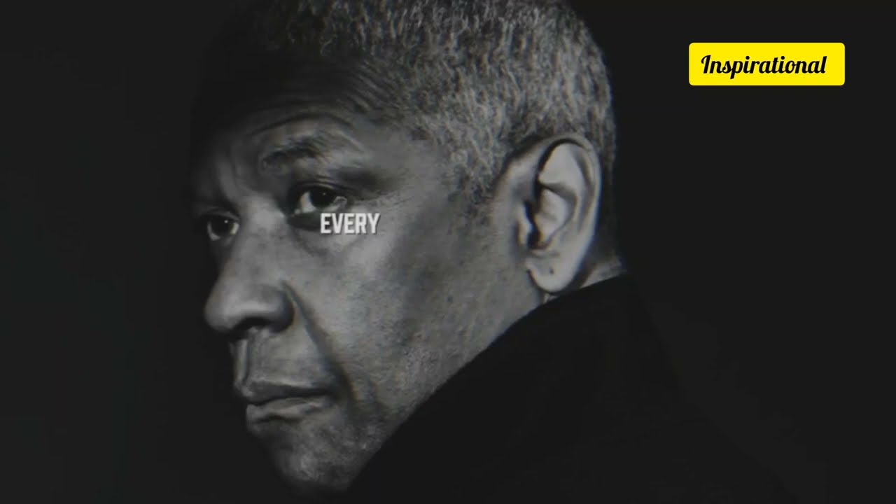 Stop Wasting Your Time 🕑 | Every second is precious | Motivational speech by Denzel washington😊😌👊