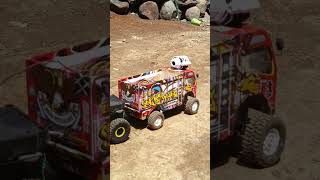 The Ultimate Mini RC Trailer Truck! Small but Mighty 🤯🔥 #short