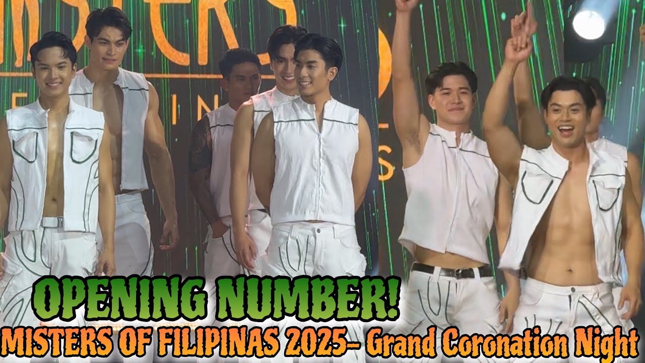 ОТКРЫТЫЙ НОМЕР — MISTERS OF FILIPINAS 2025 Грандиозная ночь коронации
