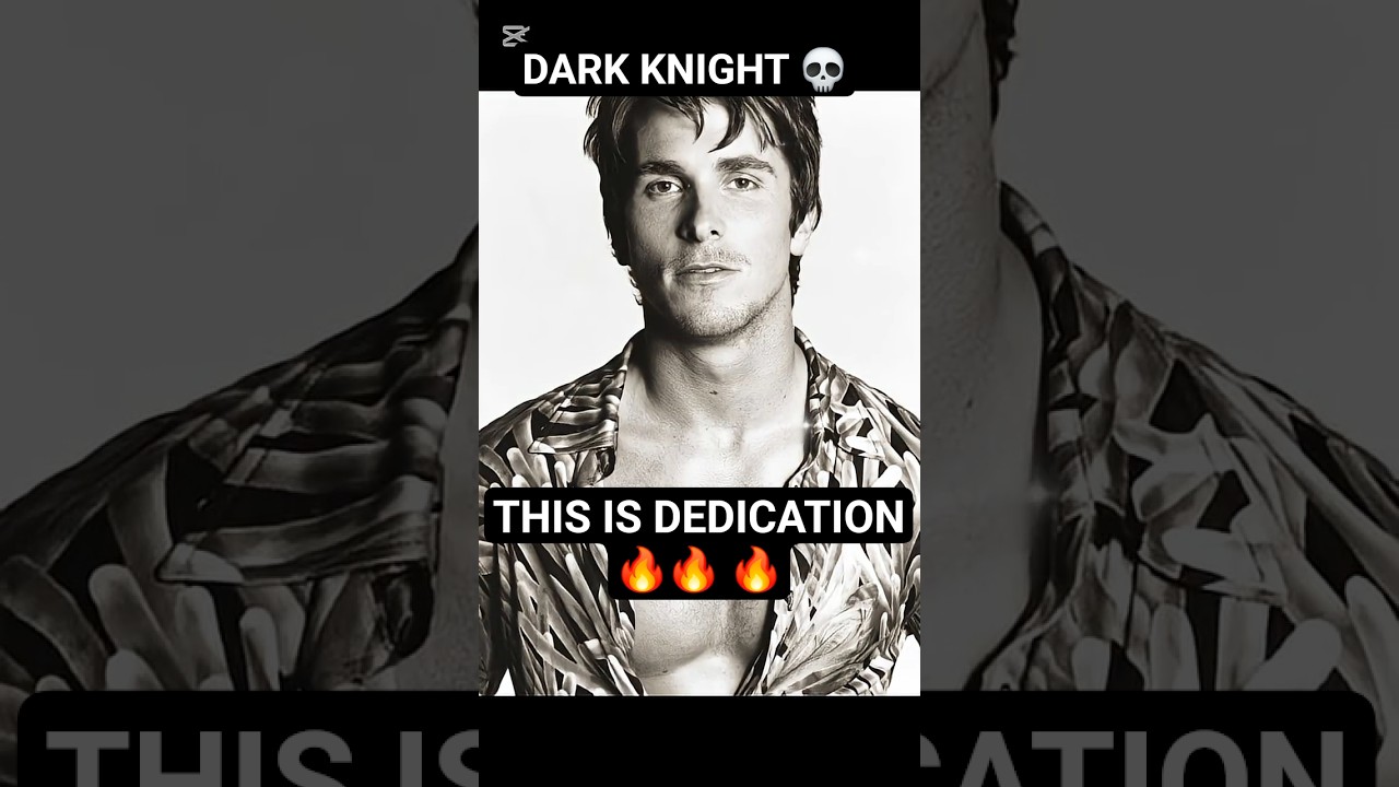 Christian Bale: The Actor Who Destroys Himself for Art🔥💀 #christianbale #hollywood #shorts