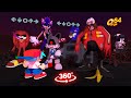 360° Triple Trouble: Vs Tails, Knuckles, Eggman - Sonic.exe V2  FNF Animation.