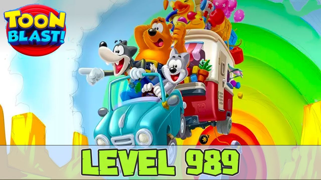 TOON BLAST Level 989