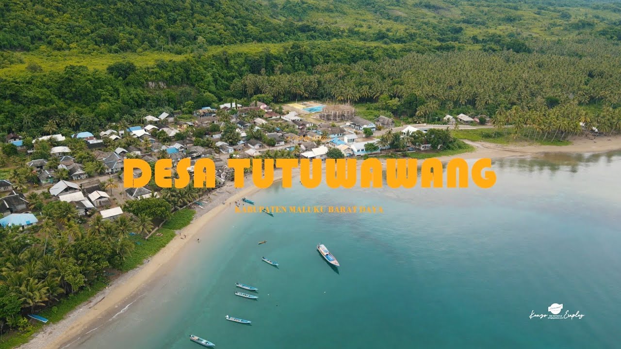 DESA TUTUWAWANG - PULAU BABAR - KABUPATEN MALUKU BARAT DAYA ( VIDEO UDARA )