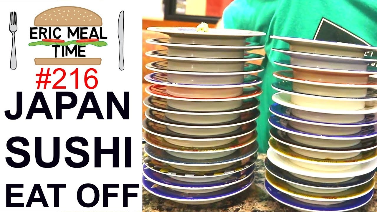Sushi Eat Off w/my Son - Eric Meal Time #216