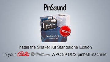 How to install the Shaker Kit Standalone Edition in a Bally Williams WPC 89 DCS pinball machine