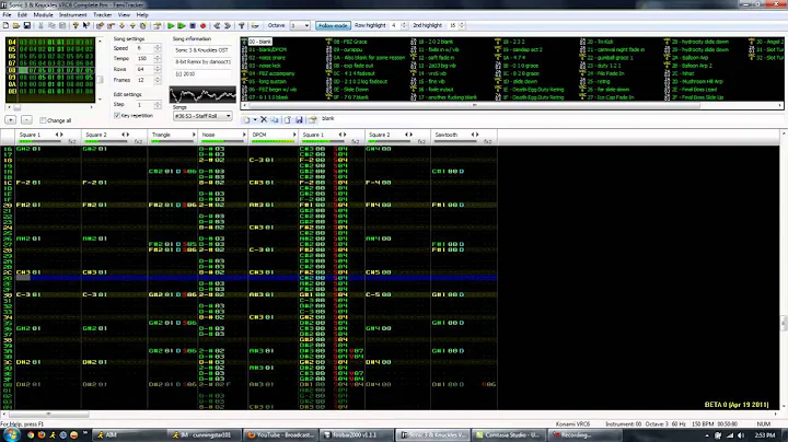 Sonic 3 & Knuckles 8-bit VRC6 OST - Sonic 3 Staff Roll
