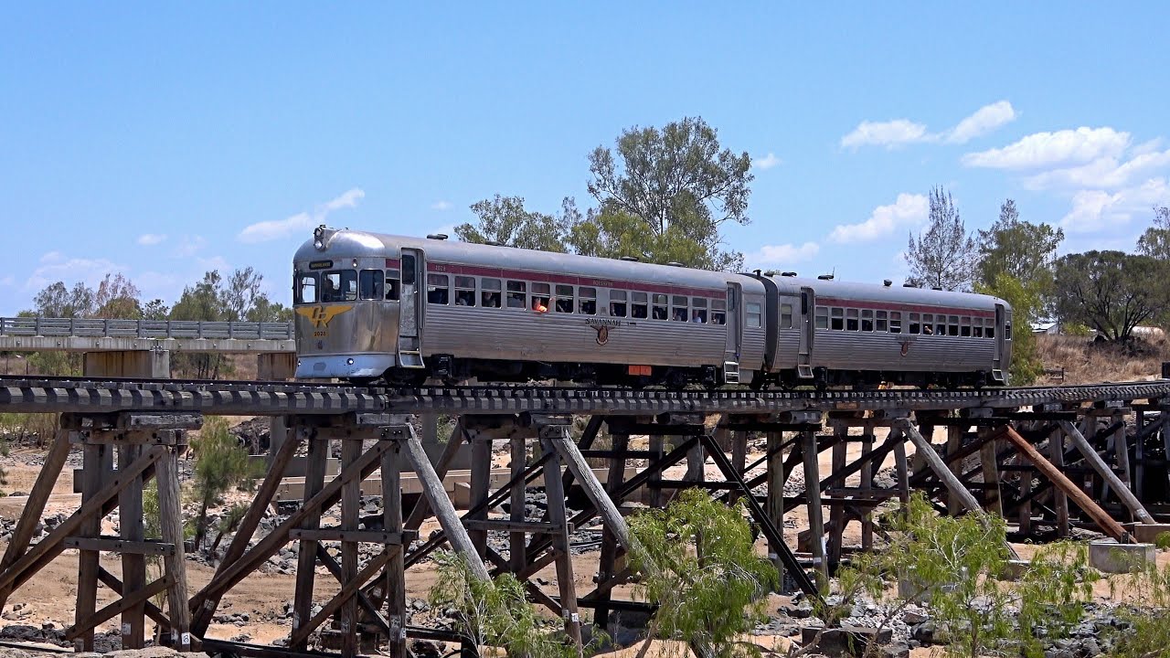 Driver's Eye View Plus – Savannahlander - Part 4 - with commentary - Einasleigh to Mount Surprise