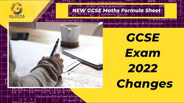 GCSE Exam 2022 Changes | NEW GCSE Maths Formula Sheet 👀 | GCSE Exam News🤯 | GCSE Maths 2022 | GLECTA