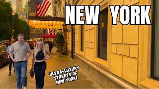 Manhattan's ULTRA-LUXURY Streets - Fifth Avenue, Central Park South, Park Avenue | 4K HDR