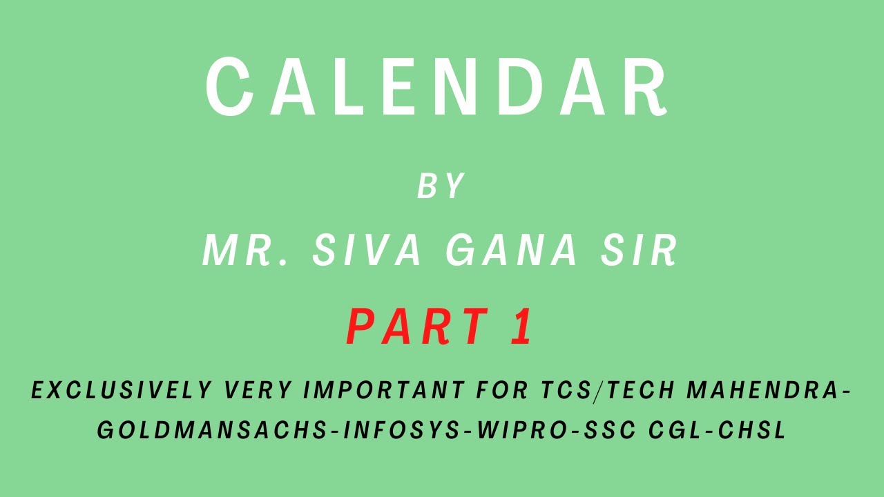 CALENDAR PART 1 TCS NQT INFOSYS WIPRO GOLDMAN SACHS MINDTREE CTS calendar-part-1-tcs-nqt-infosys-wipro-goldman-sachs-mindtree-cts
