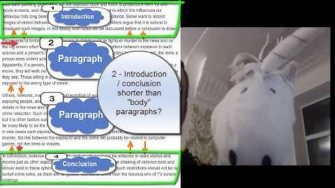 IELTS writing 2 visual structure