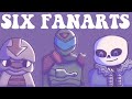 Six Fanarts | Mario, Sans and Doom Guy! | DSCL STUDIOS