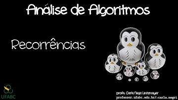 Método da iteração (resolvendo recorrências)