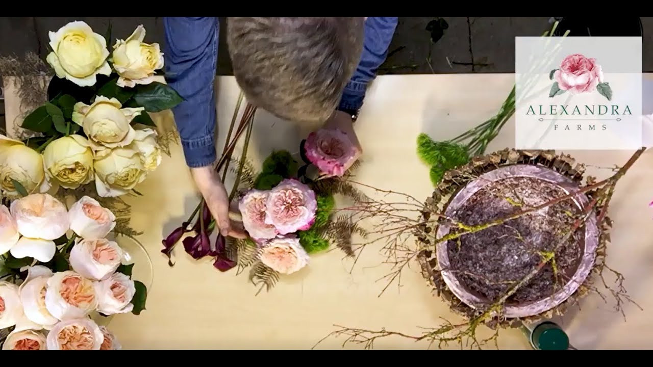 Bespoke Centerpiece Floral Design Howto YouTube