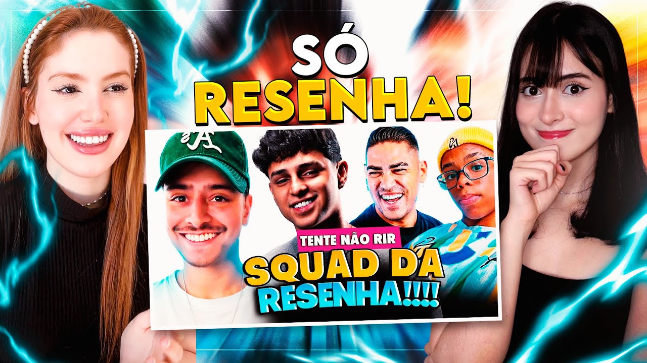 REACT | SQUAD DA RESENHA 2026..!! CORINGA, BOCA DE 09, NOBRU E RACHA | CR Reacts