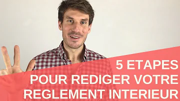 Comment rédiger un règlement intérieur d'une association ?