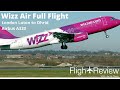 Wizz Air | Full Flight | London Luton to Ohrid | A320-232
