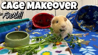 SUPERSIZED MidWest Guinea Pig Cage Set Up  CAGE MAKEOVER Finale!!