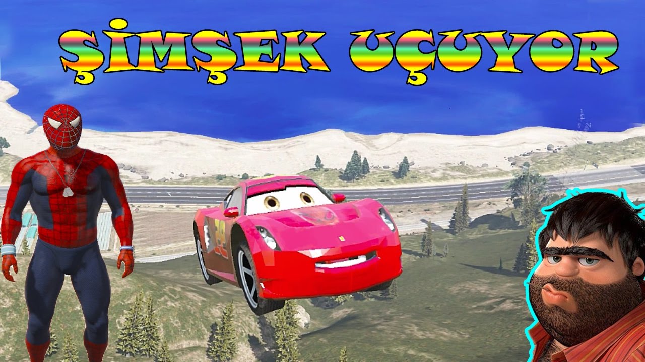 Orumcek Adam Ve Recep Ivedik Yeni Simsek Mcqueen I Test Ediyor