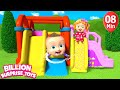 Colossal playhouse with Surprise Eggs + More BST Kids Songs