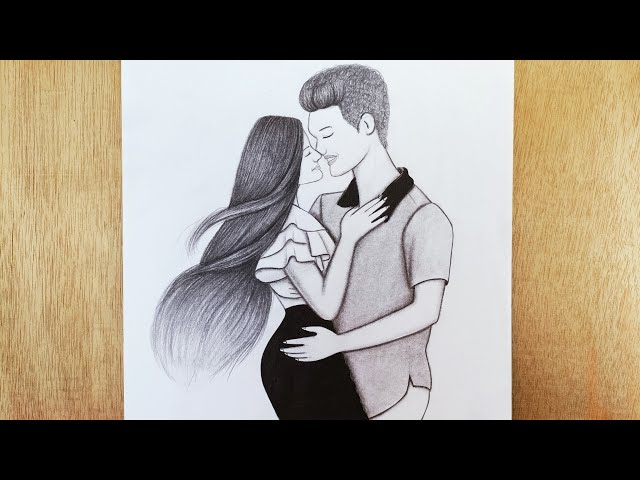 Man and woman illustration, Significant other Drawing Romance Falling in  love, Hand drawn sketch Romantic Couple HD clips, love, mammal, hand png |  PNGWing