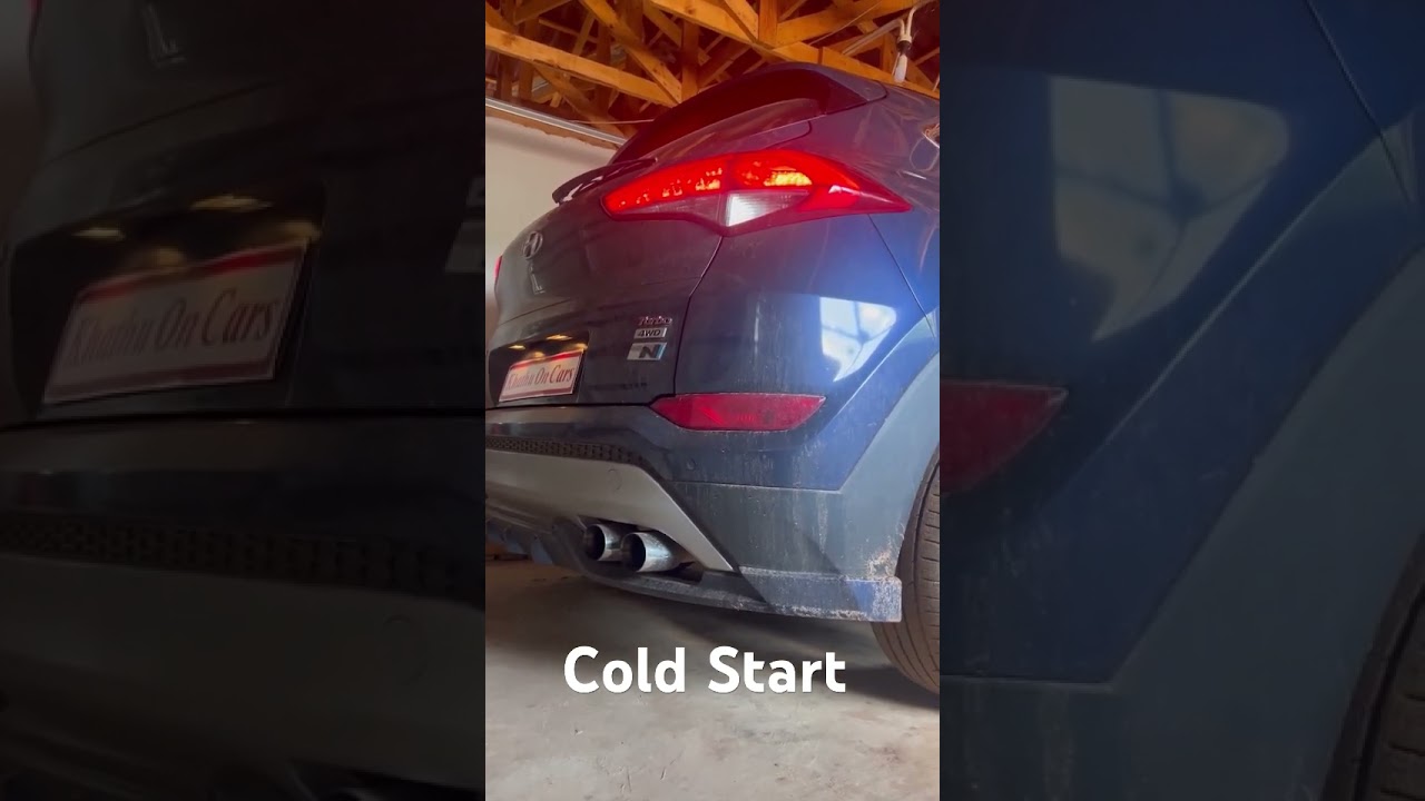 Hyundai Tucson N Cold Start (Stock)