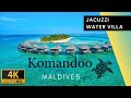 Komandoo MALDIVES ADULTS Only Resort True Nature Jacuzzi WATER Villa TOUR 4K Vlog