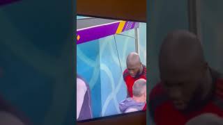 Lukaku's angry reaction to being eliminated from the world cup 😳