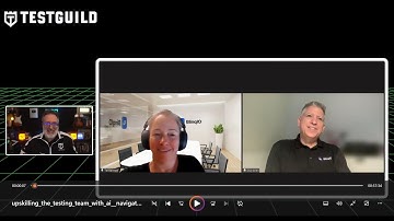 Webinar hosted by Joe Colantonio: Upskilling the Testing Team with AI