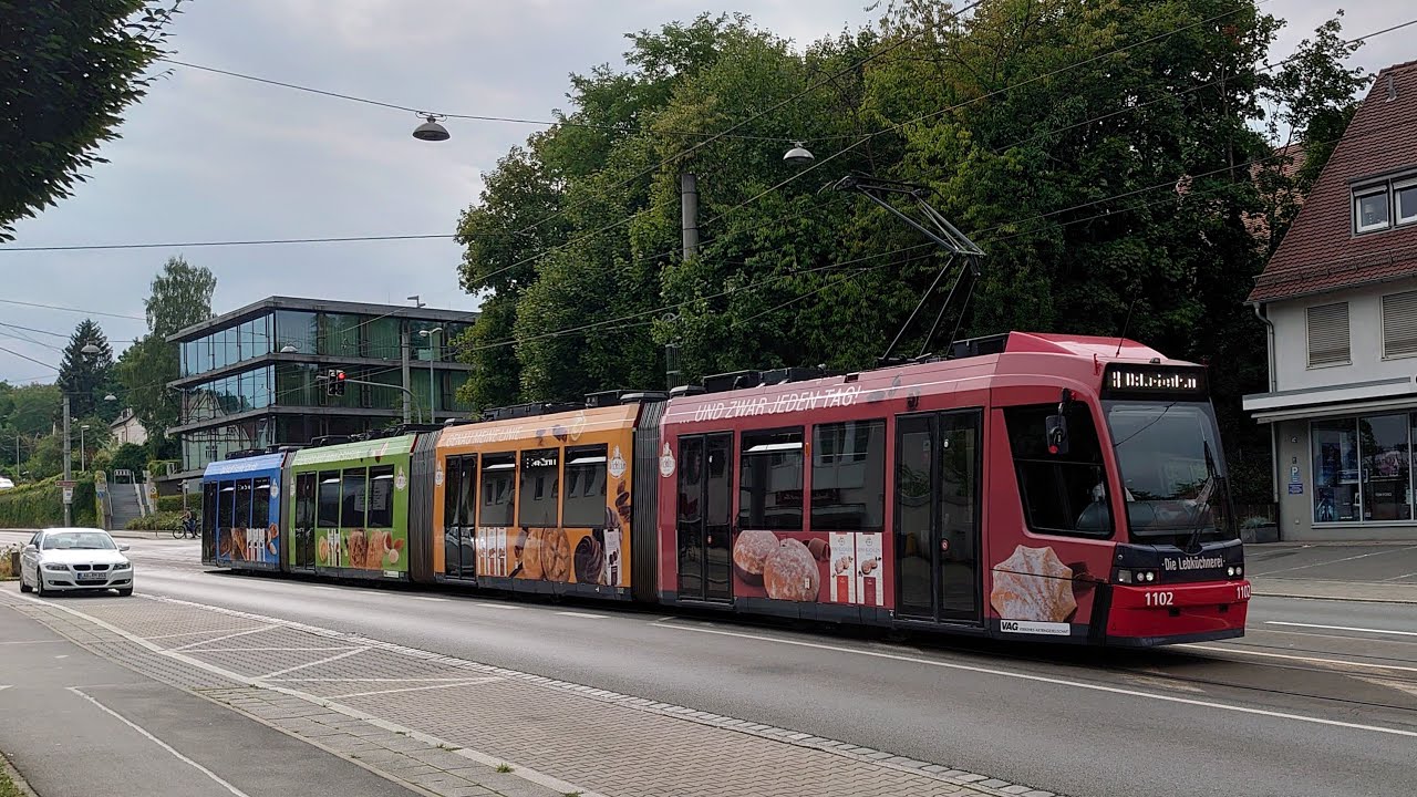 Mitfahrt GT8N Nürnberg Linie 8