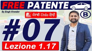 Patente B in Punjabi 2024-2025 Free | Episode 7 Lecture 1.17 to 1.22