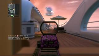 Black Ops 2- Epic Spawn Trap on Hijacked!