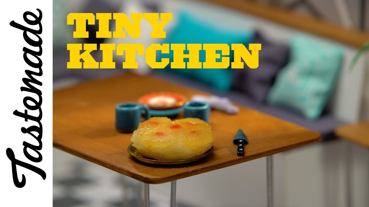 Tiny Pineapple Upside Down Cake l Tiny Kitchen | Tastemade