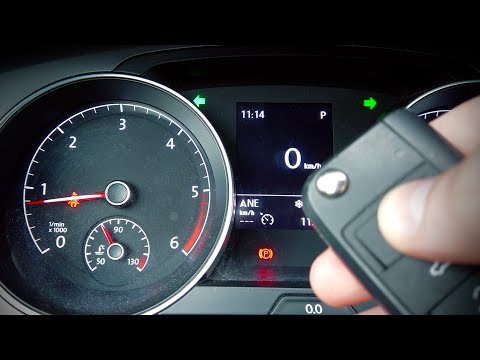VW Golf MK7 (5G) remote control with engine on activation
