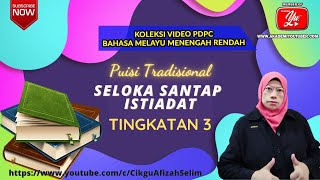 [BM TINGKATAN 3] SELOKA SANTAP ISTIADAT