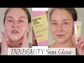 Sunscreen sunday  innbeauty mineral sun glow spf 43  about application  makeup application