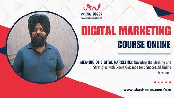 2. MEANING OF DIGITAL MARKETING | Digital Marketing   tutorial in Punjabi Language