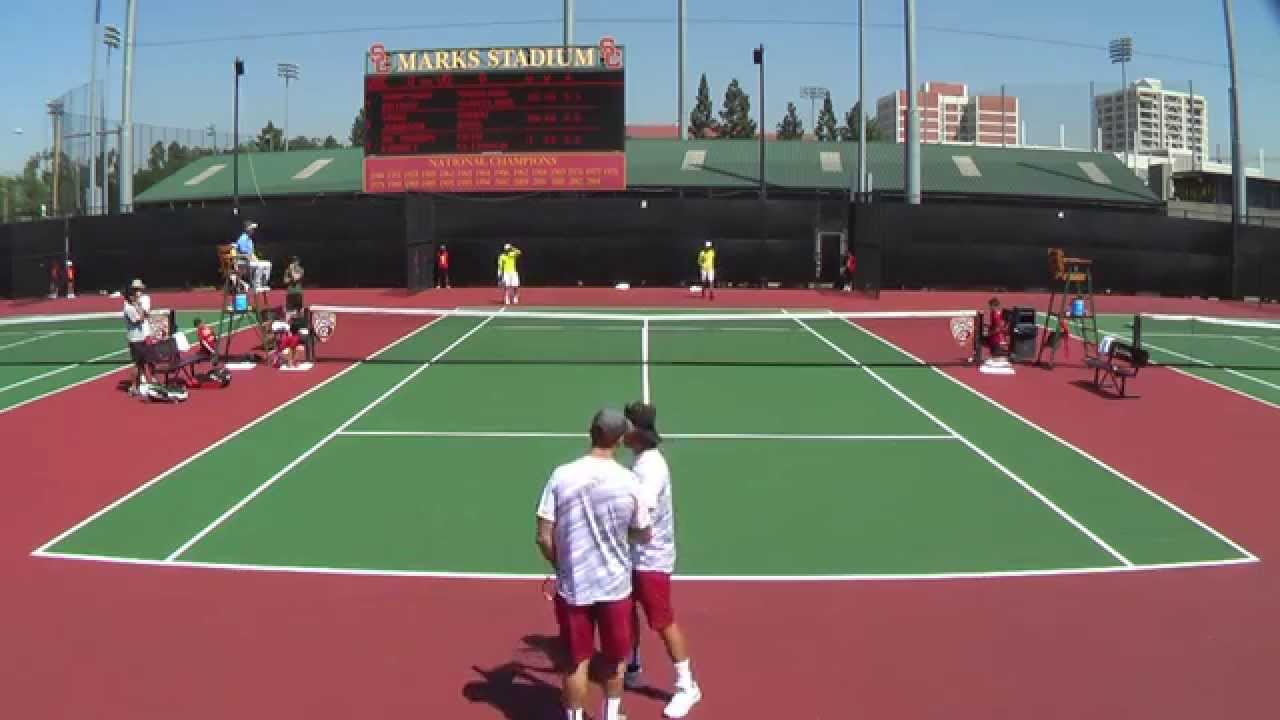 03 28 2015 USC Vs Oregon 2 doubles 1080 AVCHD YouTube